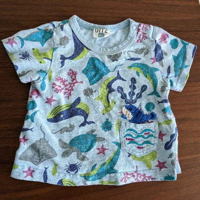 F.O.KIDS(エフオーキッズ)のBIT'S　Tシャツ　80cm キッズ/ベビー/マタニティのベビー服(~85cm)(Ｔシャツ)の商品写真