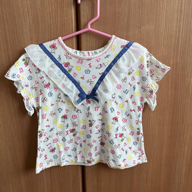 coeur a coeur(クーラクール)のクーラクール♡チアガールTシャツ95cm キッズ/ベビー/マタニティのキッズ服女の子用(90cm~)(Tシャツ/カットソー)の商品写真