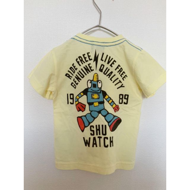 【新品☆未使用】SHU WATCH  Tシャツ カットソー  ロボット キッズ/ベビー/マタニティのキッズ服男の子用(90cm~)(Tシャツ/カットソー)の商品写真
