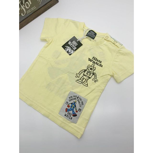 【新品☆未使用】SHU WATCH  Tシャツ カットソー  ロボット キッズ/ベビー/マタニティのキッズ服男の子用(90cm~)(Tシャツ/カットソー)の商品写真