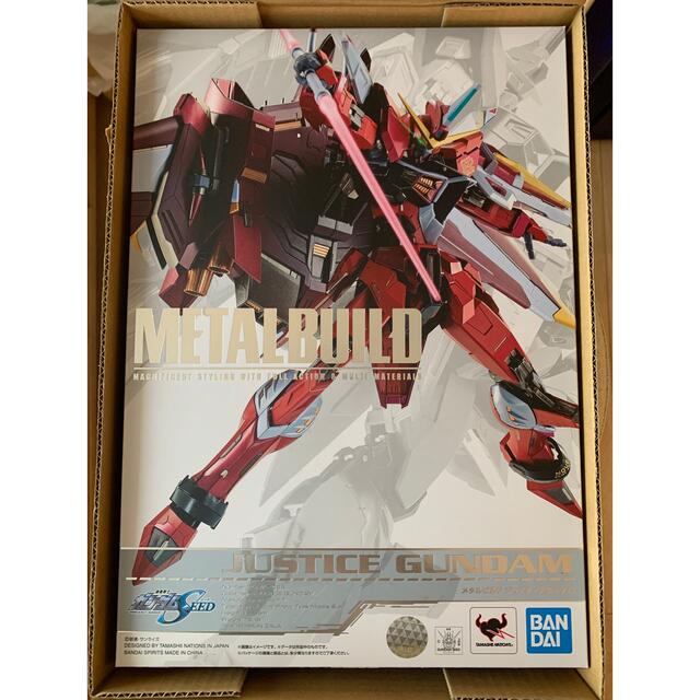 METAL BUILD 機動戦士ガンダムSEED ジャスティスガンダム エンタメ/ホビーのおもちゃ/ぬいぐるみ(模型/プラモデル)の商品写真