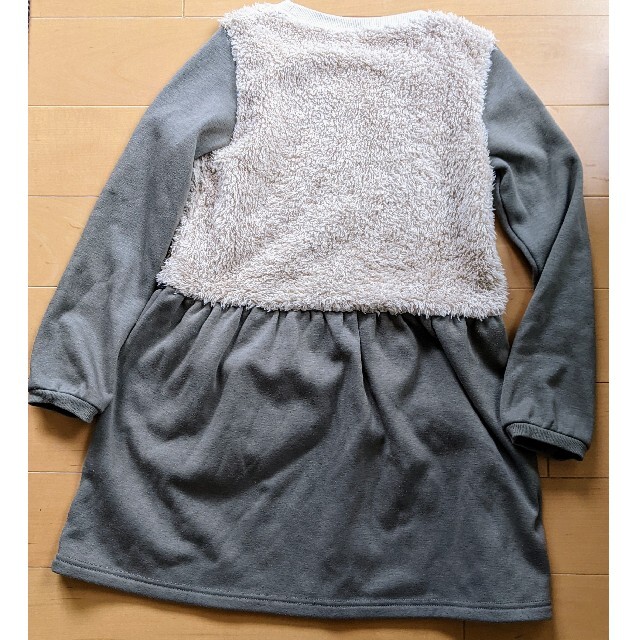 (３５)　トレーナーワンピース　130 キッズ/ベビー/マタニティのキッズ服女の子用(90cm~)(ワンピース)の商品写真