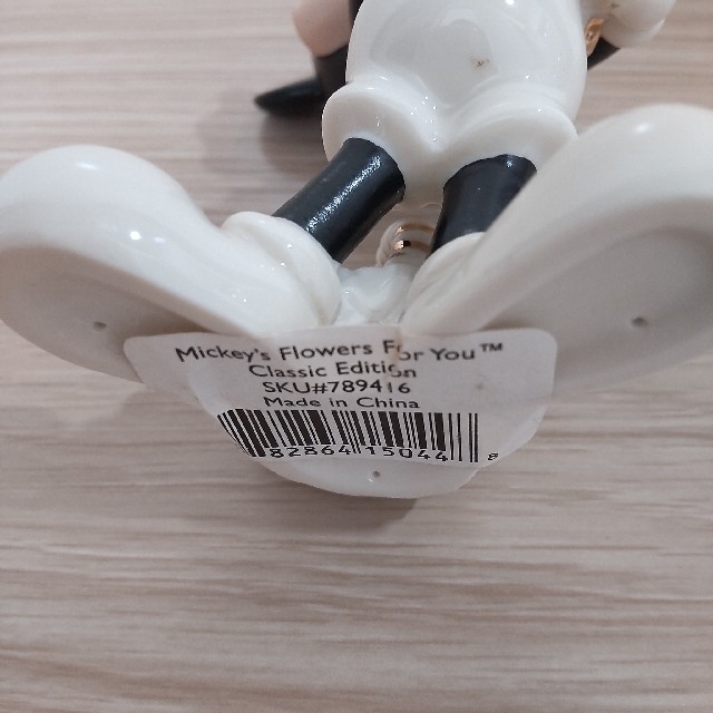 Disney(ディズニー)のLENOX　ミッキーマウス　陶器　フィギュア インテリア/住まい/日用品のインテリア小物(置物)の商品写真