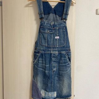 デニムダンガリー(DENIM DUNGAREE)のデニムダンガリー(ひざ丈ワンピース)