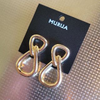 ムルーア(MURUA)のMURUA◆マットツイストピアス(ピアス)