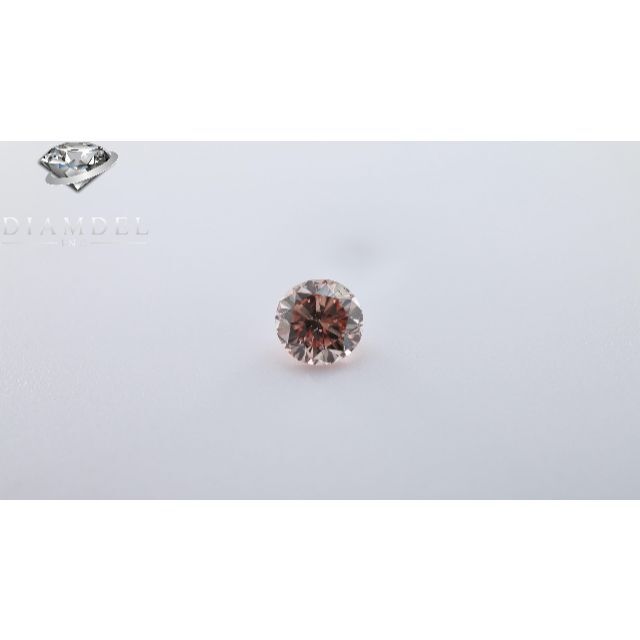 楽天カード分割】 ピンクダイヤモンドルース/ F.ORANGY ct. 0.244 PINK