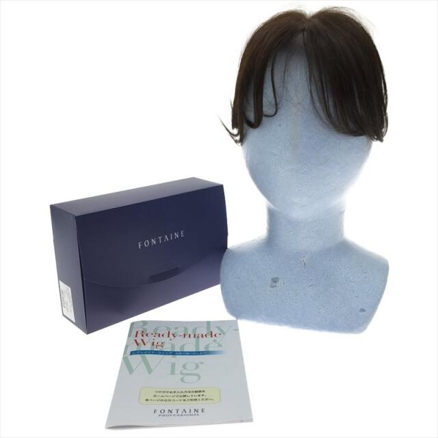 新作入荷!!】 ▽▽FONTAINE レディメイド・ウィッグ 人毛 トップピース