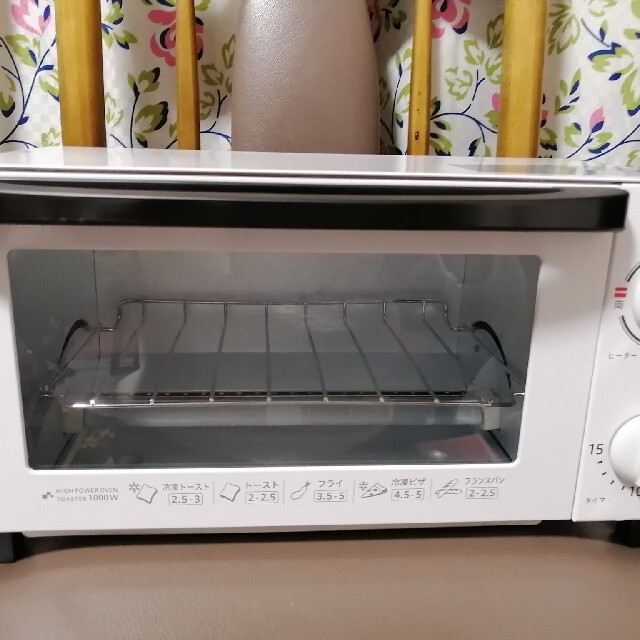 KOIZUMI(コイズミ)のコイズミ オーブントースター KOS-1012/W（ホワイト） トースター スマホ/家電/カメラの調理家電(調理機器)の商品写真