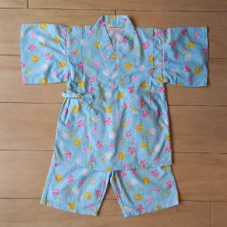 ※みたらしだんご様専用　キッズ　甚平　女の子　110cm(甚平/浴衣)