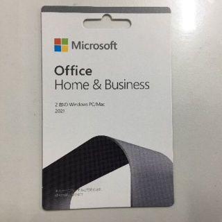 【正規品】Office Home & Business 2021　②(PCパーツ)