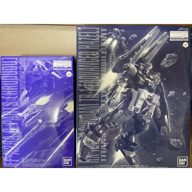 ガンプラMG1/100アドバンスド・ヘイズルとフルドド（プレバン限定商品）