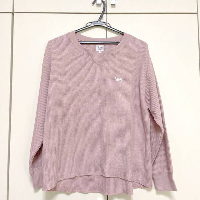 Lee(リー)の美品　Lee ワッフルTシャツ レディースのトップス(カットソー(長袖/七分))の商品写真