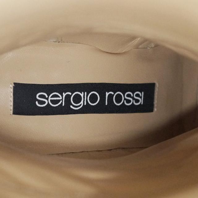 Sergio Rossi(セルジオロッシ)のセルジオロッシ ロングブーツ 37美品  - 黒 レディースの靴/シューズ(ブーツ)の商品写真