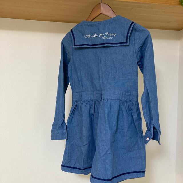 OLLINKARI(オリンカリ)のOLLINKARI  セーラーワンピース　150 キッズ/ベビー/マタニティのキッズ服女の子用(90cm~)(ワンピース)の商品写真