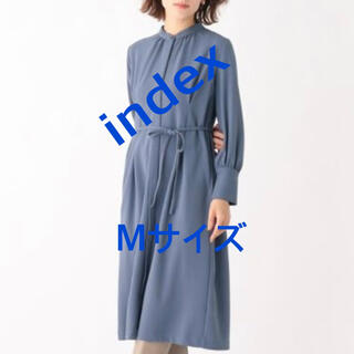 INDEX - 2184 index ワンピース  ブルー M 新品未使用