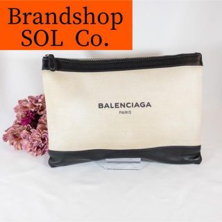 バレンシアガ(Balenciaga)のバレンシアガ BALENCIAGA クラッチバッグ NAVY CLIP M(セカンドバッグ/クラッチバッグ)