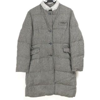 値下げ‼️ブルネロクチネリ ギンガムチェックコートサイズS美品-