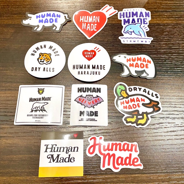 新入荷 流行 HUMANMADE 非売品 ステッカークリアファイル セット 新品未使用