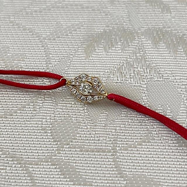 みっく様専用AHKAH18K ペダルパヴェコードブレスレット(ダイヤ)-