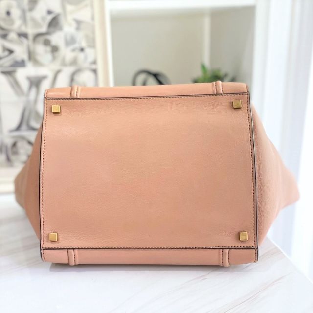 celine(セリーヌ)の美品☆　セリーヌ　ラゲージ　ファントム　ピンクベージュ　ハンドバッグ レディースのバッグ(ハンドバッグ)の商品写真