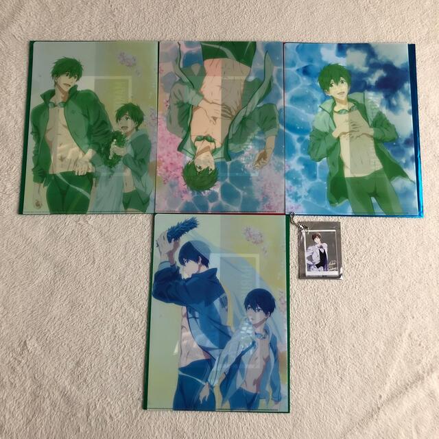 Free! FS 後編 特典 クリアファイル 橘真琴 七瀬遙  エンタメ/ホビーのアニメグッズ(クリアファイル)の商品写真