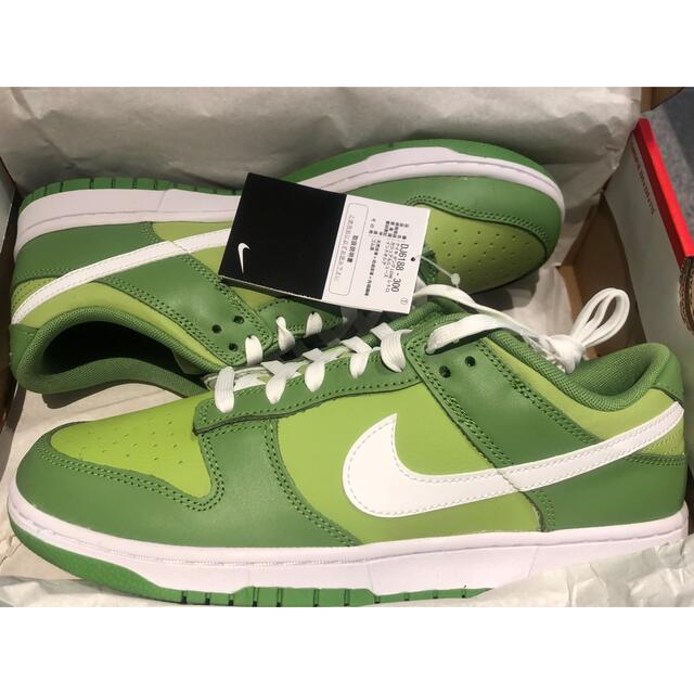 27.5 Nike Dunk Low Kermit Chlorophyll