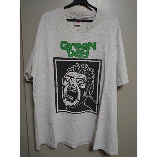 Anvil - 90s anvil Green Day Tシャツ 両面プリント 霜降り XLの通販