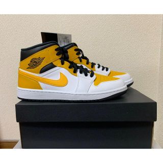 ナイキ(NIKE)のAIR JORDAN 1 MID UNIVERSITY GOLD(スニーカー)