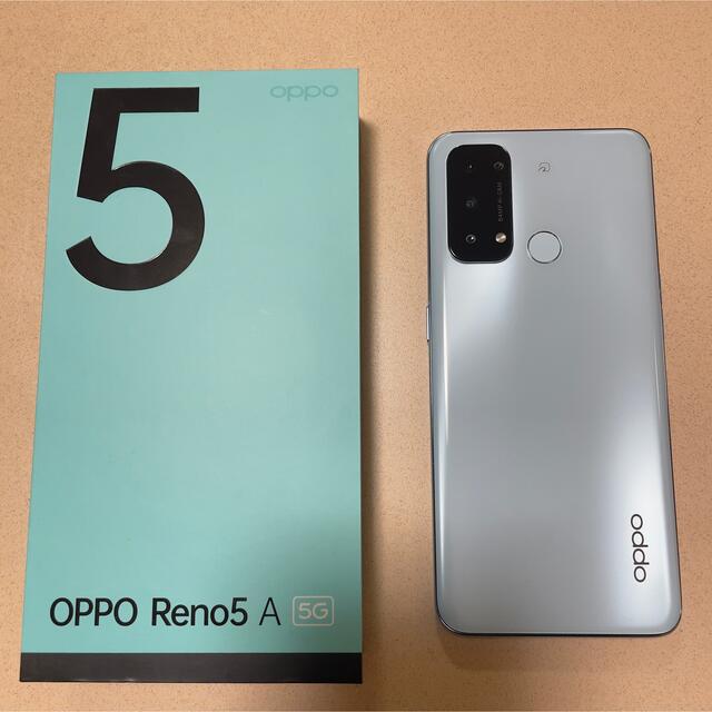 低価正規店 OPPO Reno5 A アイスブルー CPH-2199-IB SIMフリー ...