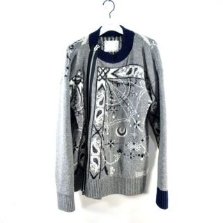 サカイ(sacai)のSACAI 20aw Dr.Woo ZIP UP SWEATER(ニット/セーター)