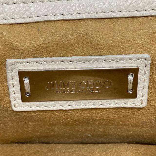 ジミーチュウ JIMMY CHOO クラッチバッグ レベル ストロー×レザー