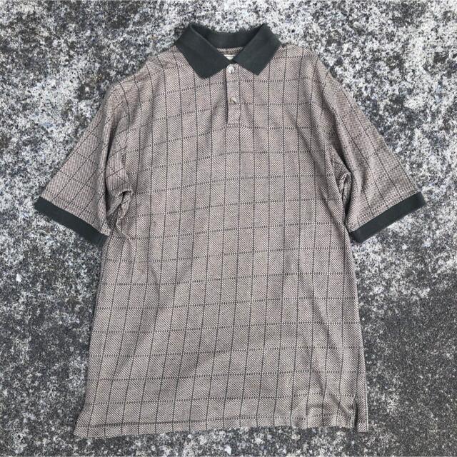 Vintage 80’s 半袖　ニット　ポロシャツ　グリーン 90’s 70’s