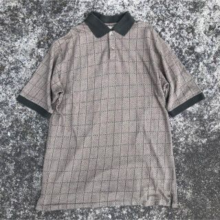 Vintage 80’s 半袖 ニット ポロシャツ グリーン 90’s 70’s