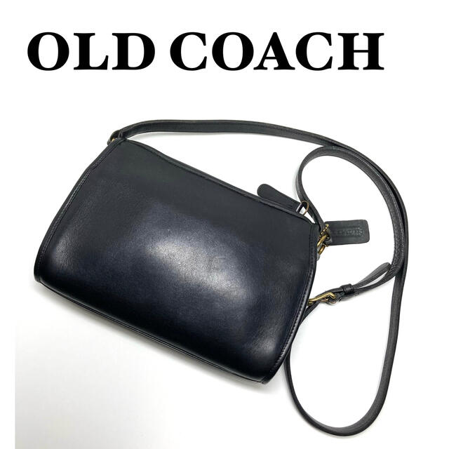 COACH - COACH オールドコーチ USA製 ショルダーバッグ 228 ブラックの通販 by V.B.S. shop｜コーチならラクマ