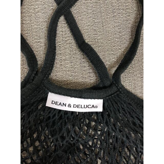 DEAN & DELUCA(ディーンアンドデルーカ)のDEAN & DELUCA ネット　バッグ　ブラック　ディーン　アンド　デルーカ レディースのバッグ(エコバッグ)の商品写真