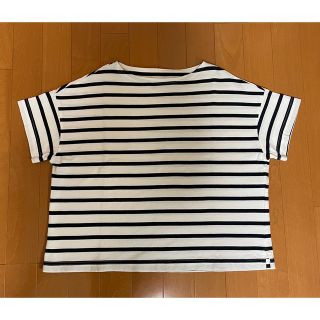 ムジルシリョウヒン(MUJI (無印良品))の無印良品　太番手天竺編みボートネックTシャツ(Tシャツ(半袖/袖なし))