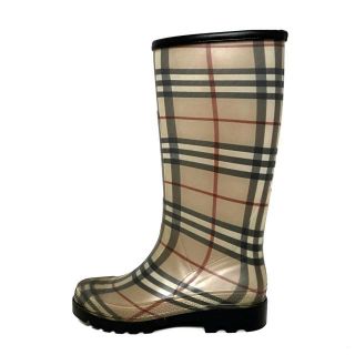 バーバリー(BURBERRY)のバーバリー レインブーツ 38 レディース -(レインブーツ/長靴)