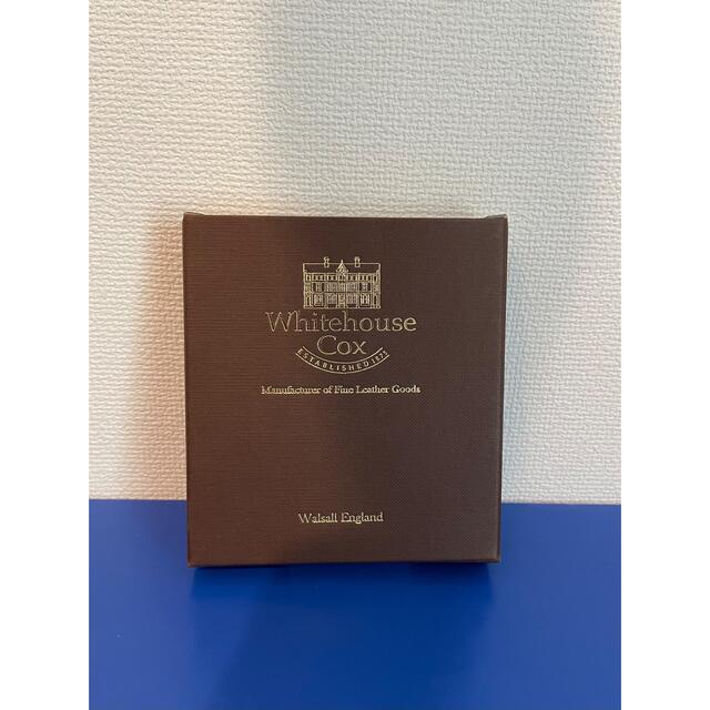 WHITEHOUSE COX(ホワイトハウスコックス)の新品【Whitehouse Cox】 名刺入れ、カードケース、ブラック メンズのファッション小物(名刺入れ/定期入れ)の商品写真