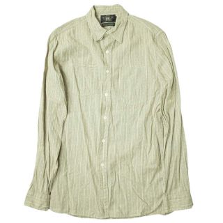 ダブルアールエル(RRL)のRRL COTTON RAMIE STRIPE WORK SHIRTS シャツ(シャツ)