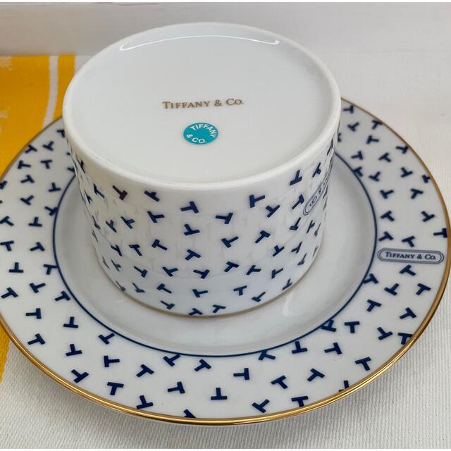 Tiffany & Co.(ティファニー)のSALE中‼️新品✨TIFFANY&Co. ダンシングT ホワイトブルー インテリア/住まい/日用品のキッチン/食器(食器)の商品写真