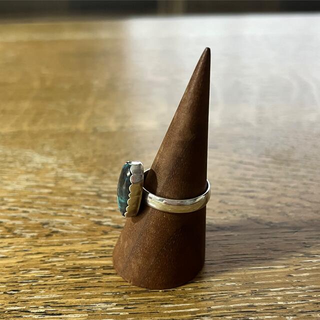 Ron Herman(ロンハーマン)のNavajo族 Turquoiseリング 17号 レディースのアクセサリー(リング(指輪))の商品写真