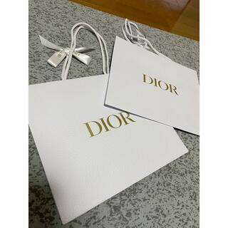 クリスチャンディオール(Christian Dior)のクリスチャンディオール　ショップ袋　2枚(ショップ袋)