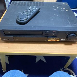 ミツビシ(三菱)のMITSUBISHI ビデオデッキ　VHSプレイヤー  HV-BS7(その他)