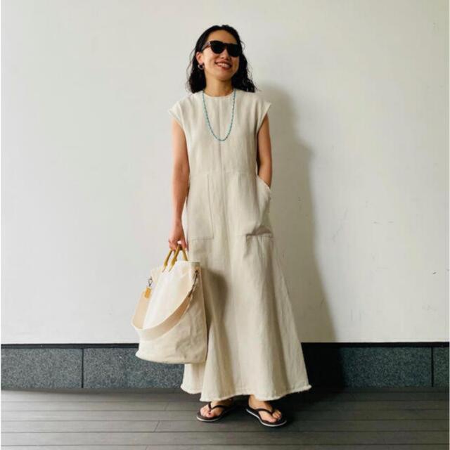 Plage(プラージュ)のMUSENSHOKU summer dress  アーセンス 小林文  コラボ  レディースのワンピース(ロングワンピース/マキシワンピース)の商品写真