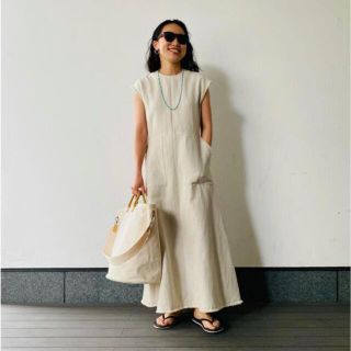 プラージュ(Plage)のMUSENSHOKU summer dress  アーセンス 小林文  コラボ (ロングワンピース/マキシワンピース)