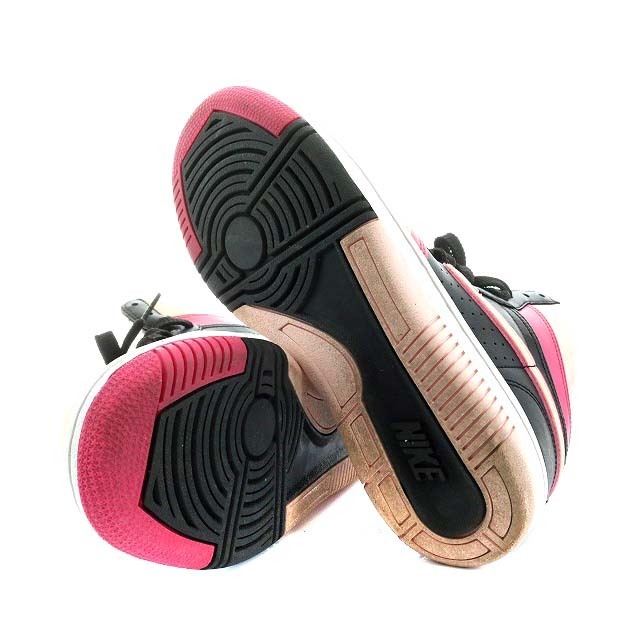 NIKE(ナイキ)のナイキ ハイカット スニーカー 24.0cm ピンク 黒 315113-061 レディースの靴/シューズ(スニーカー)の商品写真