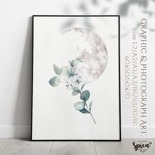 ☆インテリアアートポスター/A4/clair de lune【093】(アート/写真)