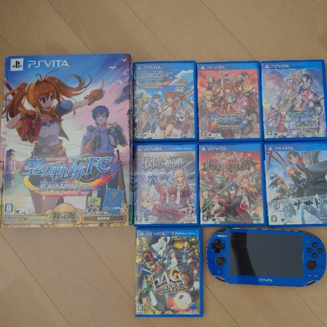 PS vita ＋ ソフト8本セット(ファルコム中心) 注目ショップ・ブランド