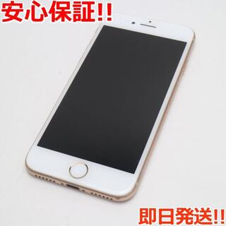 アイフォーン(iPhone)の良品中古 SIMフリー iPhone8 256GB ゴールド (スマートフォン本体)