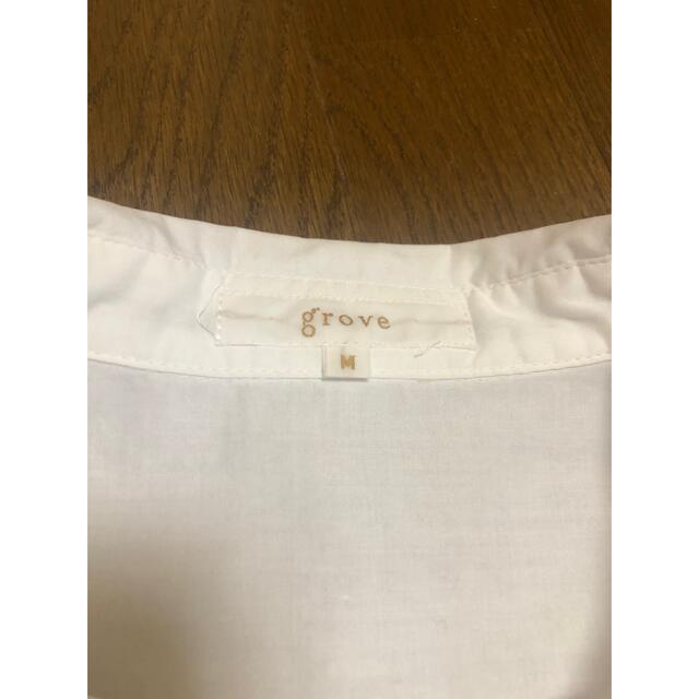 grove(グローブ)のgrove コットンシャツブラウス レディースのトップス(シャツ/ブラウス(長袖/七分))の商品写真